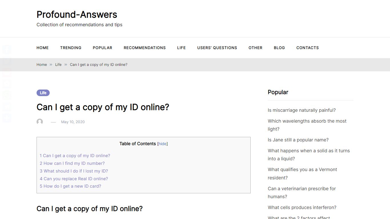 Can I get a copy of my ID online? – Profound-Answers